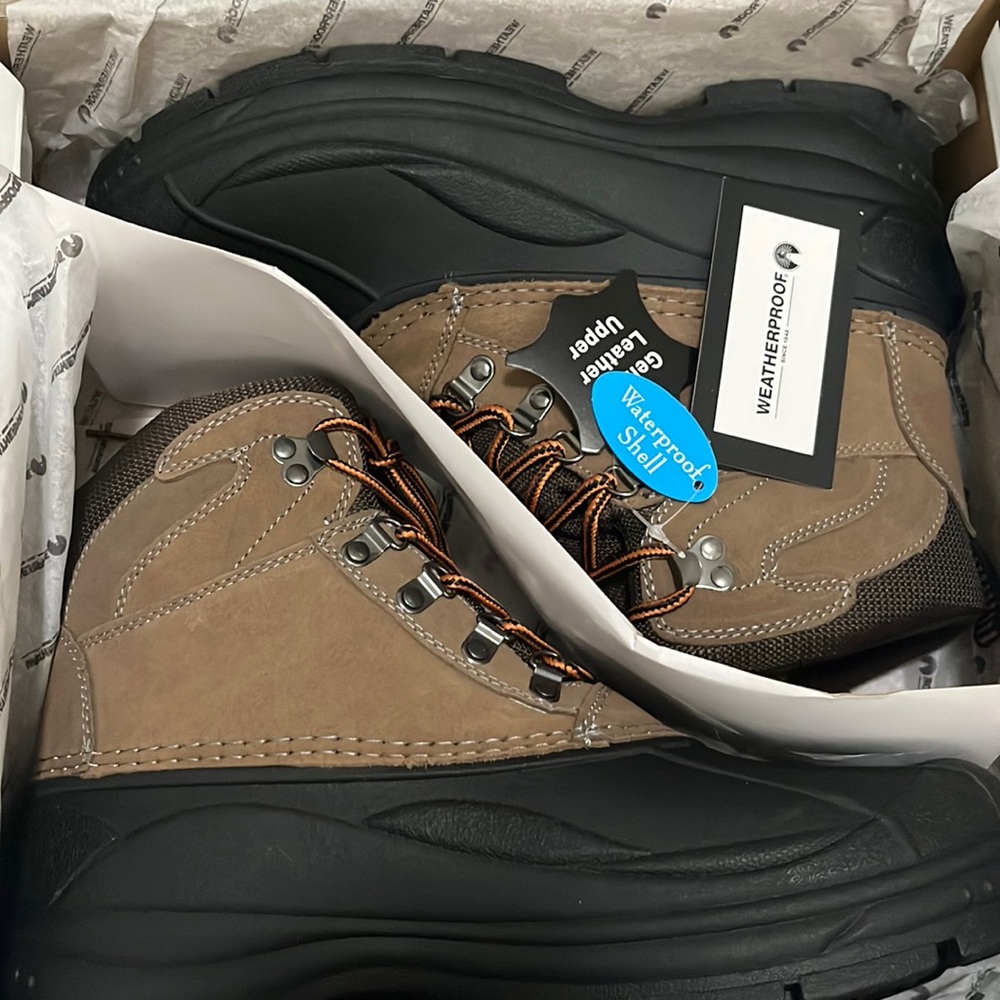 🥾 NEW Weatherproof Men’s Boots Alfred Tan 11M